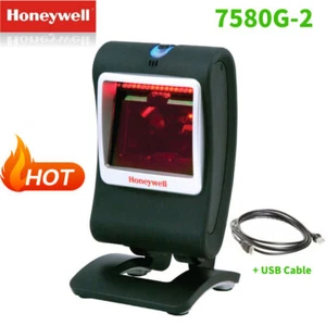 Honeywell 7580G-2 Genesis 2D 1D Barcode Scanner Code Reader With USB Cable New - Picture 1 of 5