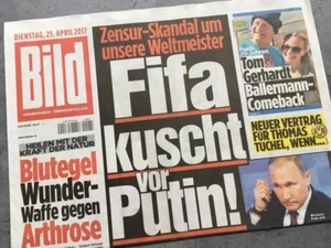 Bildzeitung BILD 25.04.2017 * Geschenk Geburtstag Christmas Weihnachten Hochzeit - Bild 1 von 1