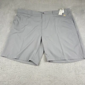 Adidas Golf Performance Shorts Mens 54 Moisture Wicking Gray 10.5" Inseam Light - Picture 1 of 11