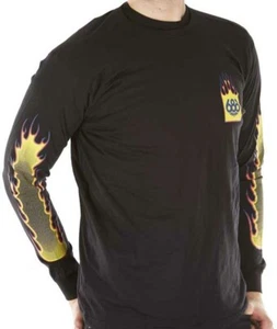 686 Flame 2 Pullover LS Tee (XL) Black M0WPTL01-BLK - Picture 1 of 1