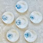Pairpoint Limoges & Delft France Hand Painted Set Of 6 Dinner Plates Gold Gild