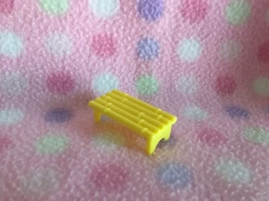 Littlest Pet Shop LPS Haustier Sitzbank gelb neu! - Bild 1 von 2