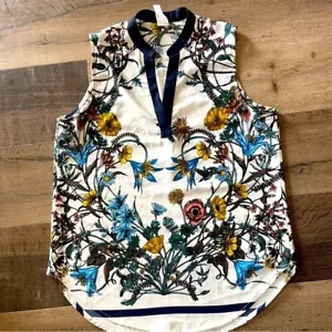 Westmoon floral sleeveless top women's size M - Picture 1 of 2