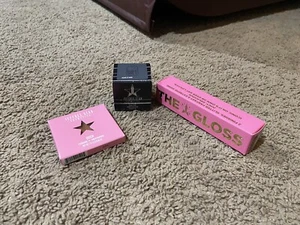 Jeffree Star Cosmetics Lot Her Glossiness Gloss Ouch Eyeshadow Diet Root Beer - Picture 1 of 12
