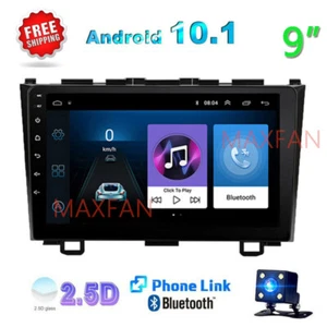 For Honda CRV 2007-2011 Car Stereo Android 11 GPS WIFI Radio Bluetooth+Camera - Picture 1 of 9
