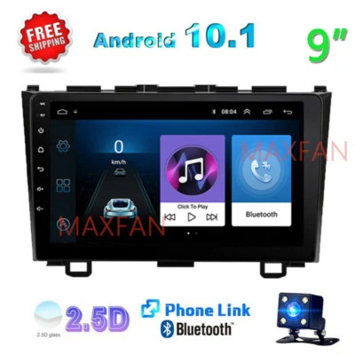 For Honda CRV 2007-2011 Car Stereo Android 11 GPS WIFI Radio Bluetooth+Camera - Image 1 of 4