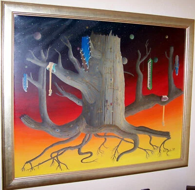 Athanasy Oil on Canvas Original Painting 30" wide x 24" high - Framed - Image 1 of 3