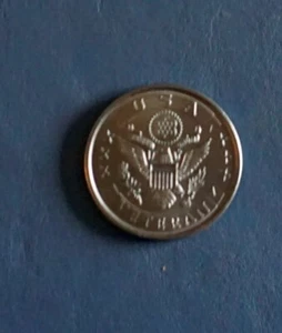 Vietnam The Wall American Legion Challenge Coin Medallion Medal 1.5” - Picture 1 of 4