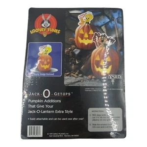 Looney Tunes Tweety Bird Halloween Pumpkin Decoration Jack-O-Getups Vintage - Picture 1 of 3