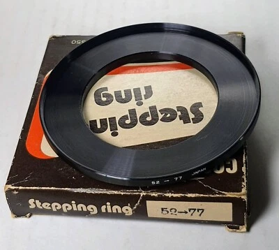 52-77mm Metal Step Up Lens Filter Converter Adapter Ring 52mm-77mm  52-77 Coasta - Image 1 of 4