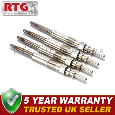4x Diesel Heater Glow Plugs Fits BMW X3 (E83) 2.0 d - Image 1 of 2