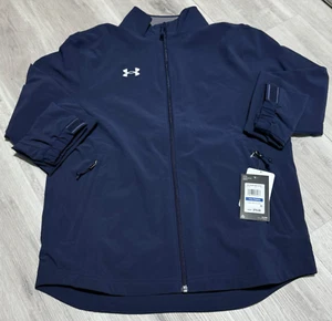 Underarmour navy blue Youth X-large hockey warm up jacket - Picture 1 of 3