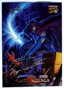 1994 Marvel Gold Signature Card  46 GRIM REAPER. Free New Top Loader. - Picture 1 of 3