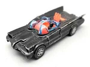 1976 Corgi Juniors Batmobile 1/64 Car DC Comics Batman Good Condition Vintage - Picture 1 of 9