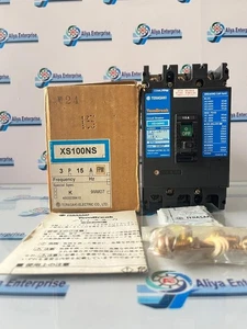 TERASAKI XS100NS TEMBREAK 15A 3POLE CIRCUIT BREAKER FREE SHIPPING MADE IN JAPAN - Foto 1 di 7