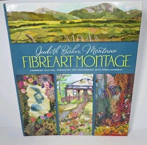 Fibreart Montage Combining Quilting Embroidery & Photography w/embellishments - Picture 1 of 14