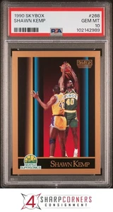 1990 SKYBOX #268 SHAWN KEMP RC SUPERSONICS PSA 10 - Picture 1 of 3