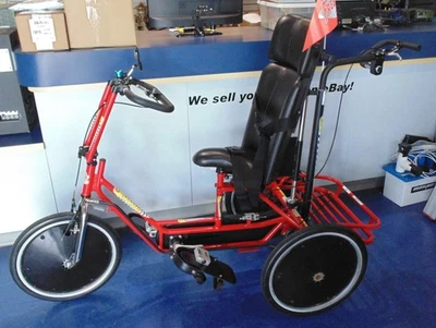 Triciclo Freedom Mobility Adventurer Special Needs AS2000 dirección trasera rojo Foto 1 de 4
