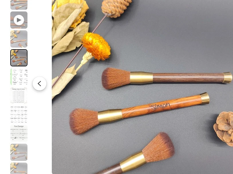 Cepillo de limpieza para molinillo de café analizado: máquina de café espresso de madera Foto 1 de 1