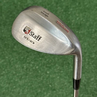 Wilson Staff SW Sand Wedge 56* 10B, Copper Face, Firestick Steel, RH, 35.5” - Image 1 of 4