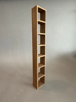 VTG Wood Hanging Wall Shelf 19” Tall Narrow Or  Free Standing Decor small items - Image 1 of 4