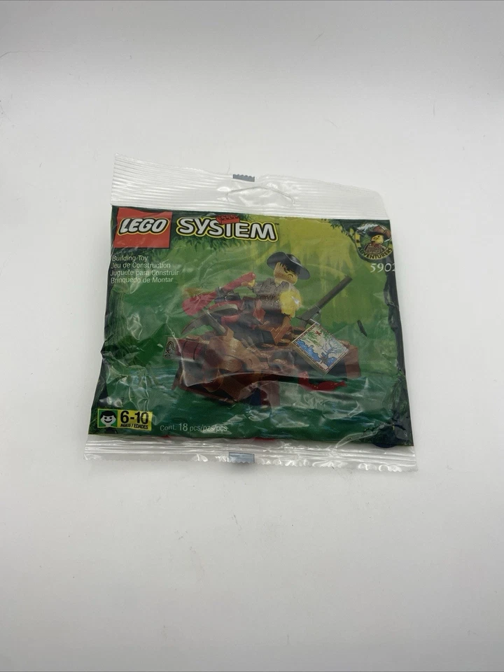 NISB VTG 1999 LEGO System Adventurers 5902 SEALED POLYBAG - Image 1 of 2