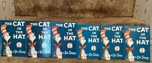 LOT 6 THE CAT IN THE HAT DR. SEUSS. CLASS SET GUIDED READING HARDBACK - Foto 1 di 1