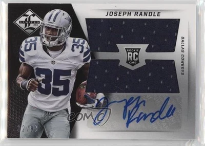 2013 Limited Rookie Jumbo Jerseys Logo Signatures /99 Joseph Randle #15 Auto RC - Image 1 of 2