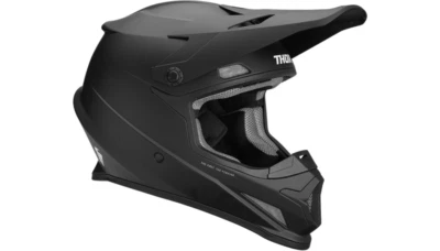 Casco THOR Sector Blackout Adulto MX ATV Talla Mediana DOT Foto 1 de 4