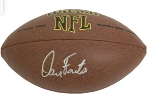 DAN FOUTS HAND SIGNED WILSON SUPER GRIP FULL-SIZE NFL FOOTBALL SCHWARTZ SPORTS - Picture 1 of 9