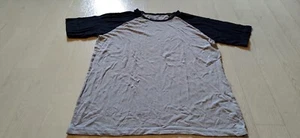 Weiches Shirt von Schiesser Mix & Relax XL / 54 Herren grau / schwarz - Bild 1 von 3