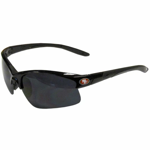 San Francisco 49ers Blade Sunglasses NFL Glasses Fan Maximum UVA/UVB, Licensed Cover