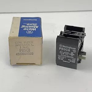 Westinghouse PB3C8 Contact Block 1 N.C. ~NEW~ - Picture 1 of 5