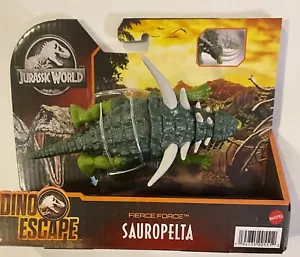 Jurassic World Dino Escape Fierce Force Sauropelta Dinosaurierfigur Mattel NEU - Bild 1 von 2
