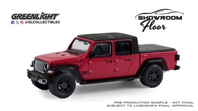 Jeep Gladiator 68070-F Greenlight Showroom Floor Series 7-2024 Foto 1 de 2