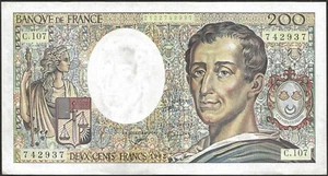 France - billet de 200 francs Montesquieu 1992 SUP ! F.70.12a - Picture 1 of 2