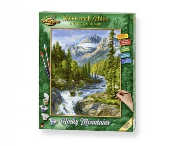 Schipper 609130883 MNZ - Rocky Mountains, Malen nach Zahlen