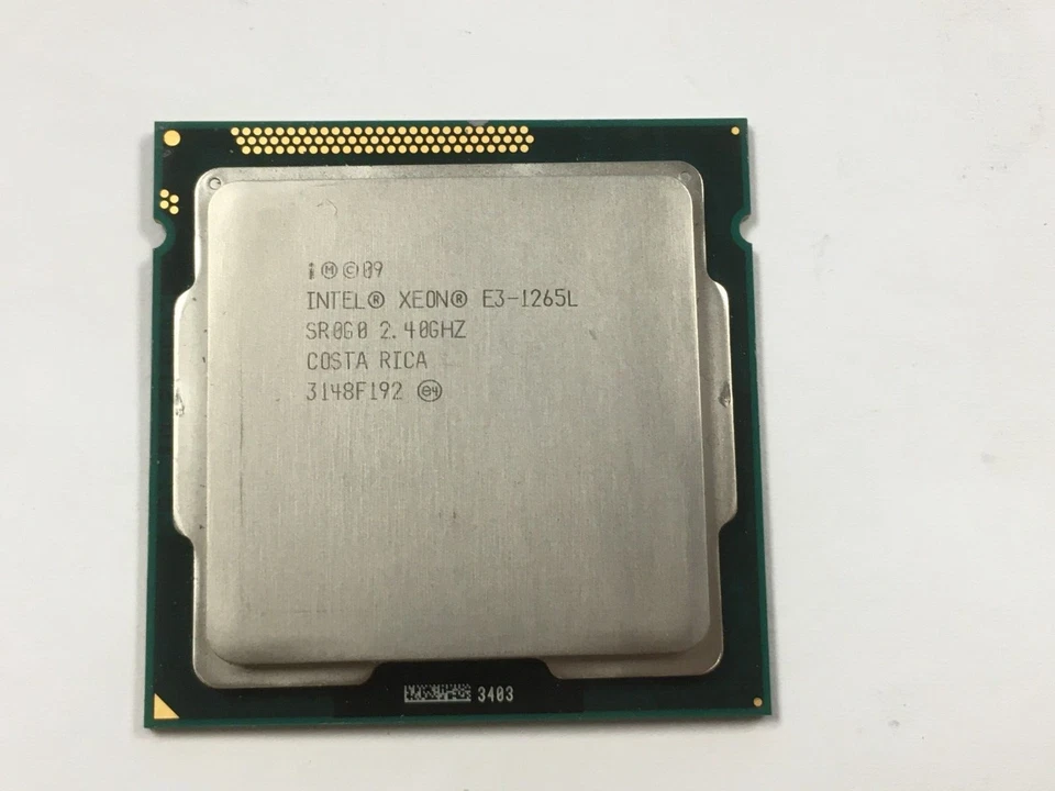 CPU de cuatro núcleos Intel Xeon E3 - 1265L / SR0G0 2,40 GHz 8 MB LGA1155 Foto 1 de 1