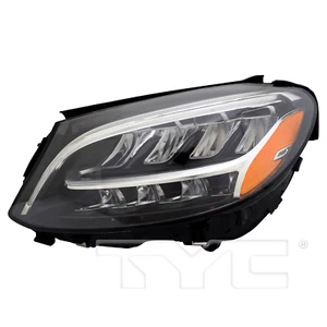 TYC Left LED Headlight For Mercedes C300 C43 C63 Sedan w/o AFS 2019-2021 Models - Picture 1 of 4