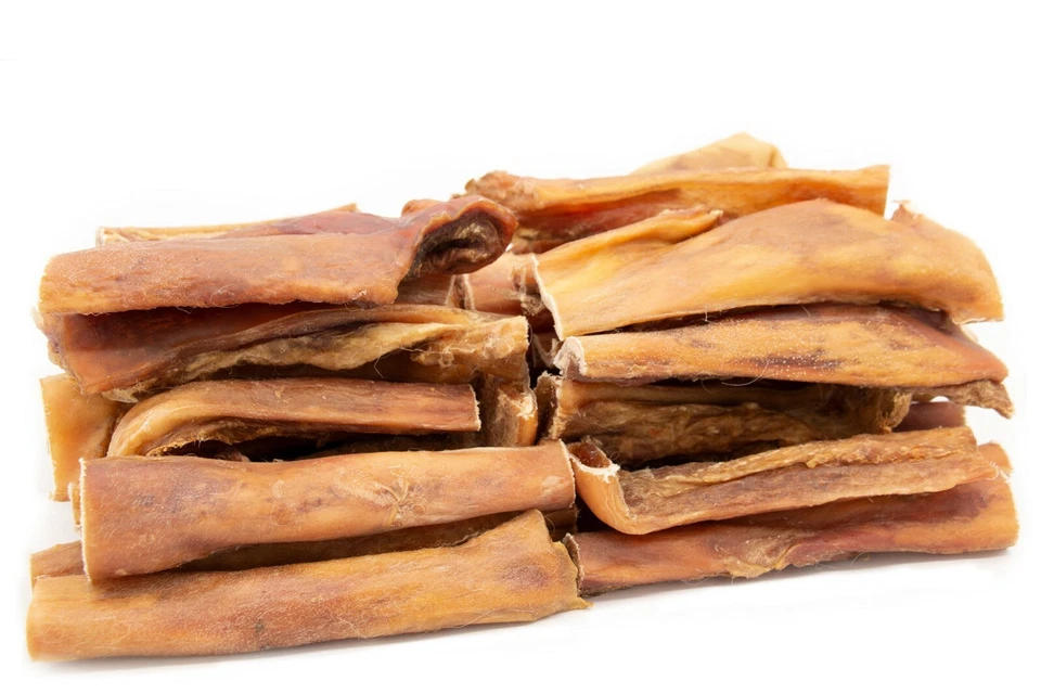 5kg getrocknete Rinderkopfhaut ca. 20-25 cm lange Stücke - Beste Wahl - Bild 1 von 1