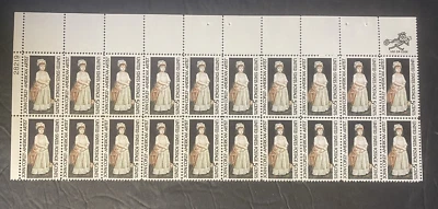 SCOTT 1273   JOHN COPLEY  5 cent BLOCK OF 20 POSTAGE STAMPS  MNH - Image 1 of 3