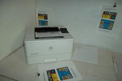 HP LaserJet Pro M402n Printer Toner Mono Network USB 14K Pages Printed C5F93A - Image 1 of 4