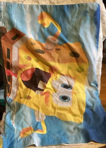 Funda de almohada Nickelodeon Bob Esponja Fuera del Agua Tamaño Estándar Doble Cara - Imagen 1 de 8