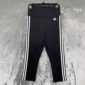 Collant sportivo Adidas donna design 2 Move vita alta 3 strisce 3/4 taglia small - Foto 1 di 12