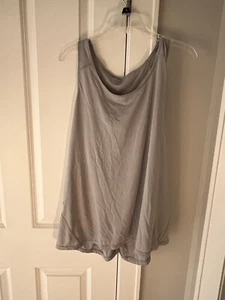 Jockey Tank Top Women's 2XL Gray Heather Racerback Sleeveless Athletic - Bild 1 von 4