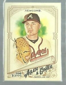  2018 Topps Allen and Ginter #343 Sean Newcomb SP (ref51891)