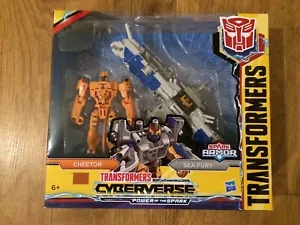 Transformers Cyberverse Power of the Spark Cheetor and Sea Fury Brand New - Picture 1 of 2