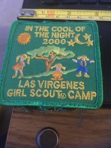 Vintage Patch In the Cool of the night 2000, Las Virgenes Girl Scout Camp - Picture 1 of 2