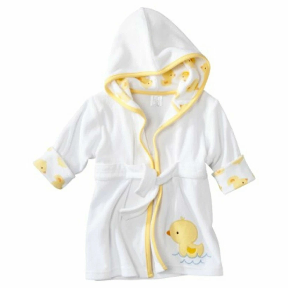 Bata de baño con capucha Just One You Made By Carter's Ducks 0-9 meses nueva con etiquetas Foto 1 de 1