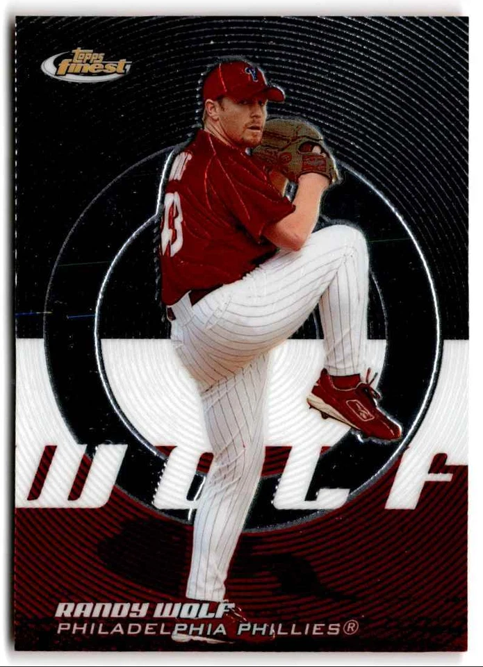 2005 Finest Randy Wolf Philadelphia Phillies #114 - Image 1 of 2